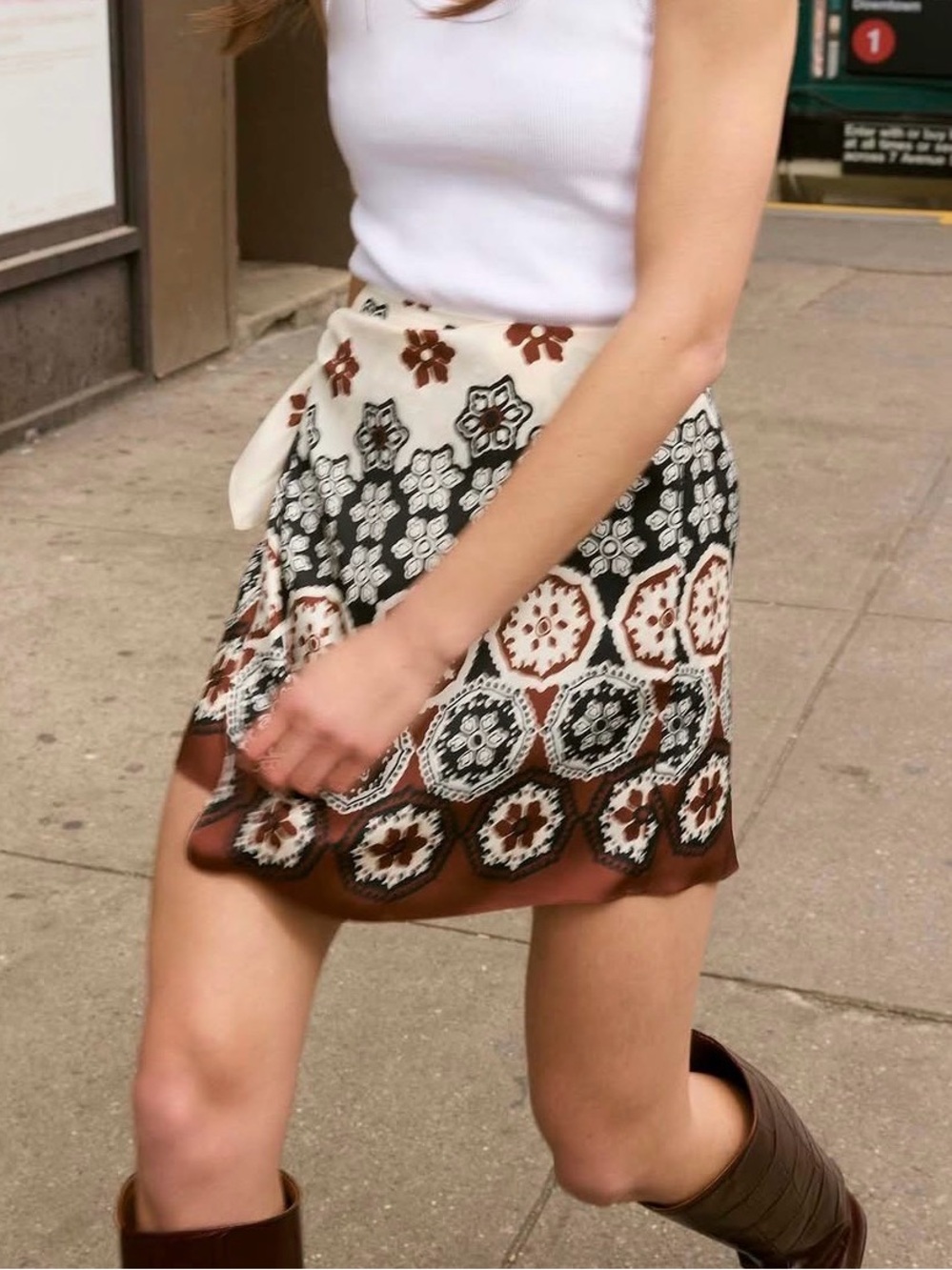Tanya Taylor Lydia mini skirt